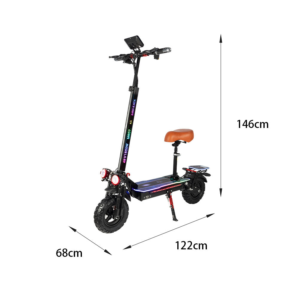 GLIDER YE 7 1200W Lithium Battery Portable Electric Scooter