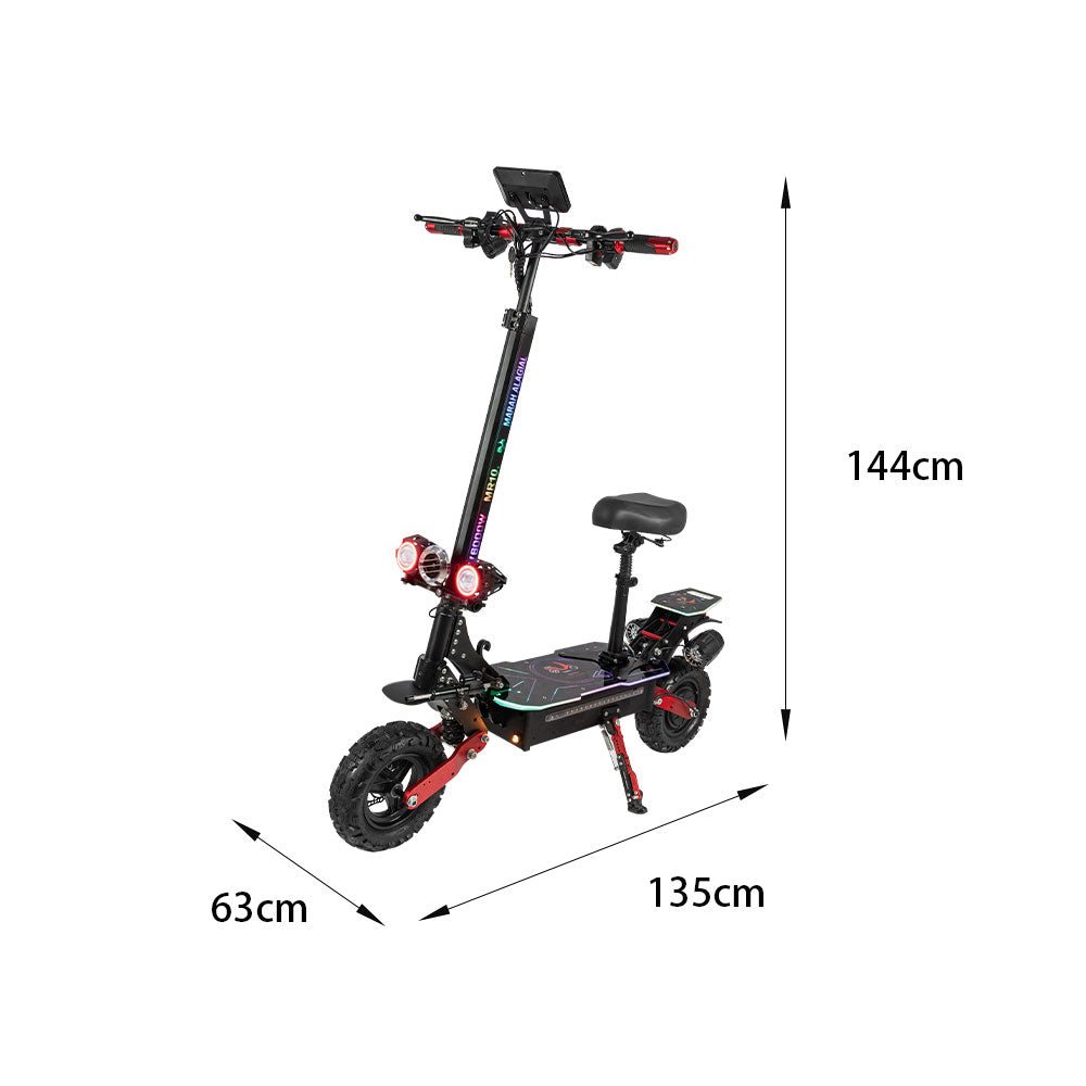 GLIDER YE 9 1200W Lithium Battery Portable Electric Scooter