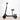 GLIDER 11SQ Dual Motors 800W&1000W 11 Inches  Electric Scooter w/ Seat Vacuum Tyre Front& Rear Suspension - Black