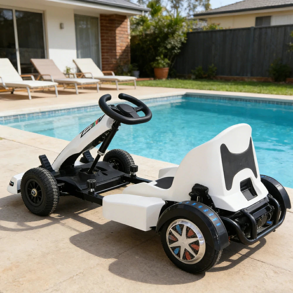 GLIDER 36V4A Electric Go Kart For Kids' Hoverboard Adjustable Frame