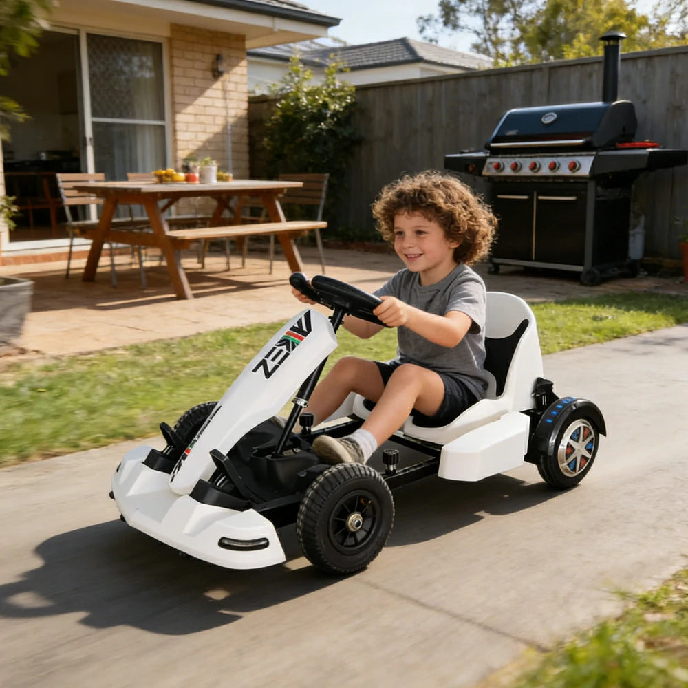 GLIDER 36V4A Electric Go Kart For Kids' Hoverboard Adjustable Frame
