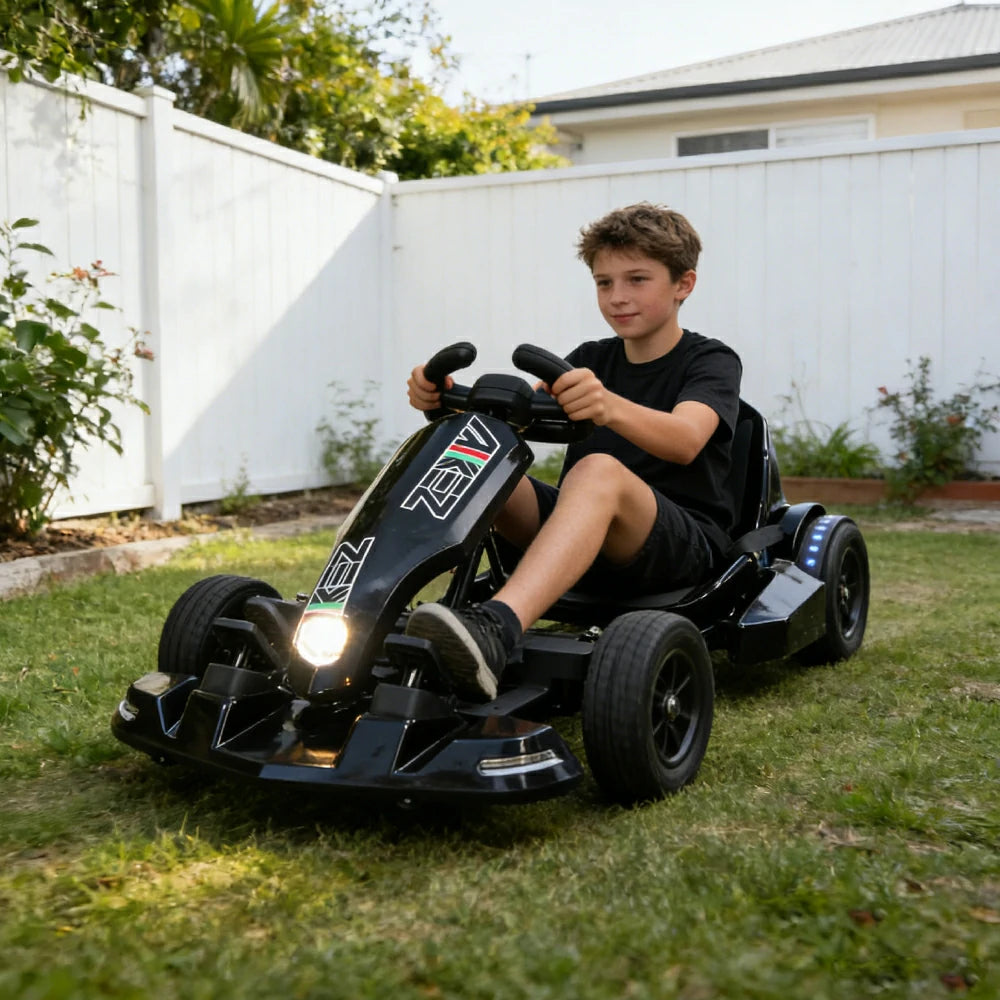 GLIDER 36V4A Electric Go Kart For Kids' Hoverboard Adjustable Frame