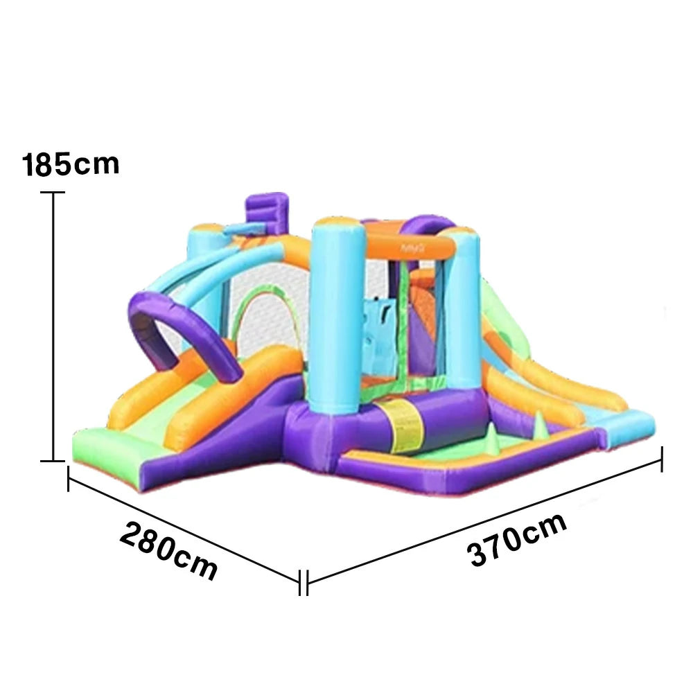 GAMEON Slide Tower Inflatable Bounce Castle PVC Design with Blower