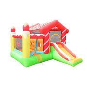 GAMEON Tunnel Tent Inflatable Bounce Castle PVC Build with Blower - Candy House Design