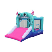 GAMEON Monster Theme Inflatable Bounce Castle PVC Build with Blower - Cute Creature Style