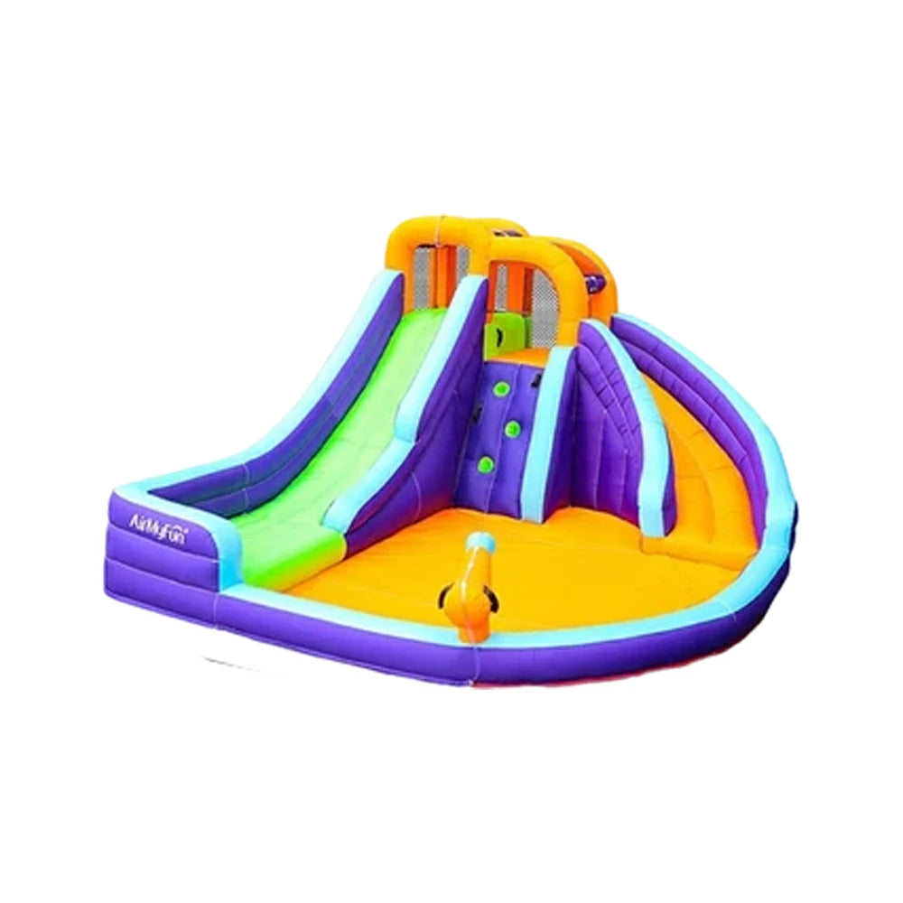 GAMEON Dual Slide Inflatable Bounce Castle PVC Build with Blower - Vibrant Adventure Style