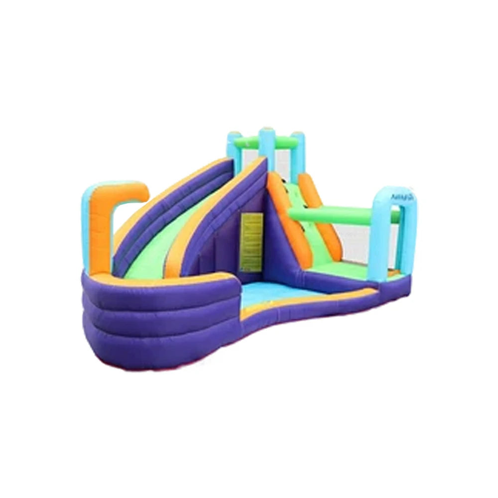 GAMEON Slide Water Spray Inflatable Bounce Castle PVC Build with Blower - Aqua Glide Style