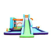 GAMEON Water Slide Splash Inflatable Bounce Castle PVC Build with Blower - Hydro Slide Style