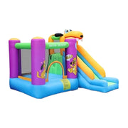 GAMEON Inflatable Bounce Castle PVC Build with Blower - Dog Theme Jump & Slide Fun Style