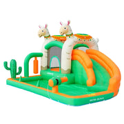 GAMEON Inflatable Bounce Castle PVC Build with Blower - Little Lamb Theme Castle Style