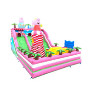 GAMEON Cartoon Theme Bounce House 6X10m PVC Inflatable Castle for Kids Outdoor Fun Bouncy Playland