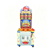 GAMEON Whack A Mole Arcade Game Machine - Coin Operated Kids Entertainment Game with Soft Hammer, Score Display & Ticket Reward System - Colourful