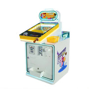 GAMEON Marble Reward Machine - Coin Operated Arcade Game with Marble Launcher, Random Marble Rewards & Interactive Challenge for Kids Entertainment Venues - White