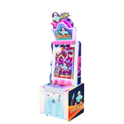 GAMEON Space Rescue Arcade Machine - Coin Operated Ticket Game with Spaceship Control, Interactive Challenge & Prize Rewards for Kids Entertainment Venues - White