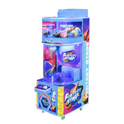 GAMEON Falling Capsule Prize Machine - Coin Operated Arcade Game with Timing Challenge, Capsule Drop Gameplay & Gift Rewards for Kids Entertainment Venues - Blue