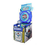GAMEON Boxing Strength Tester Machine - Coin Operated Punching Arcade Game with LED Score Display, Power Challenge & Interactive Entertainment Experience - Blue