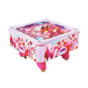 GAMEON Fantasy Forest Air Hockey Table - Kids Interactive Arcade Game with 4 Player Support, Air Powered Hockey Play & Family Entertainment Experience - Pink