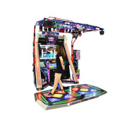 GAMEON Dance Arcade Machine 42" HD Screen Music Rhythm Game LED Lighting Effects - Multicolor