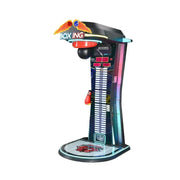 GAMEON Dragon Punch Boxing Machine Metal & Acrylic Cabinet High-Sensitivity Sensors LED Lighting 160W Power Competitive Strength Tester Arcade Game - Black