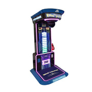 GAMEON Dragon Punch 3 Boxing Machine Metal & Acrylic Cabinet High-Sensitivity Sensors LED Effects 160W Power Competitive Strength Tester Arcade Game - Black&Blue