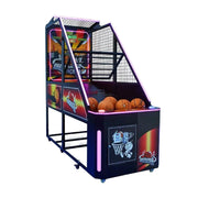 GAMEON Street Basketball Arcade Machine Metal Hoop LED Scoring Display Automatic Ball Return Durable Frame - Standard