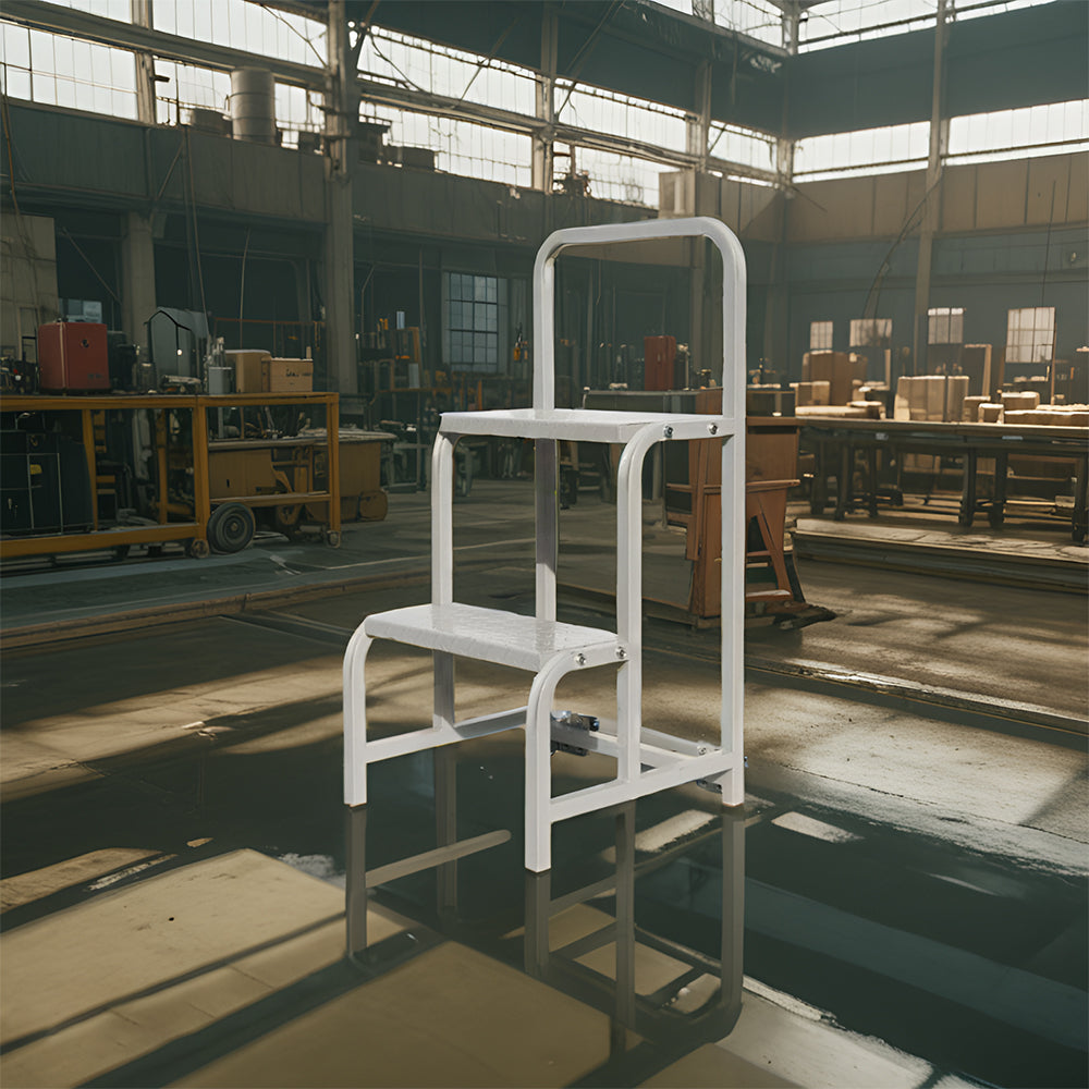 GROVIA 60cm Platform Height 2-step Ladder Warehouse Staircase