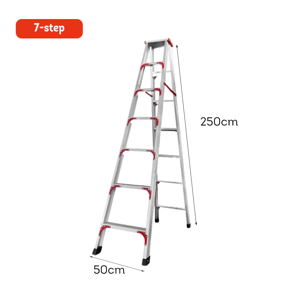 GROVIA L01 7/8-step Aluminum Alloy Ladder Warehouse Staircase/Household Stairs