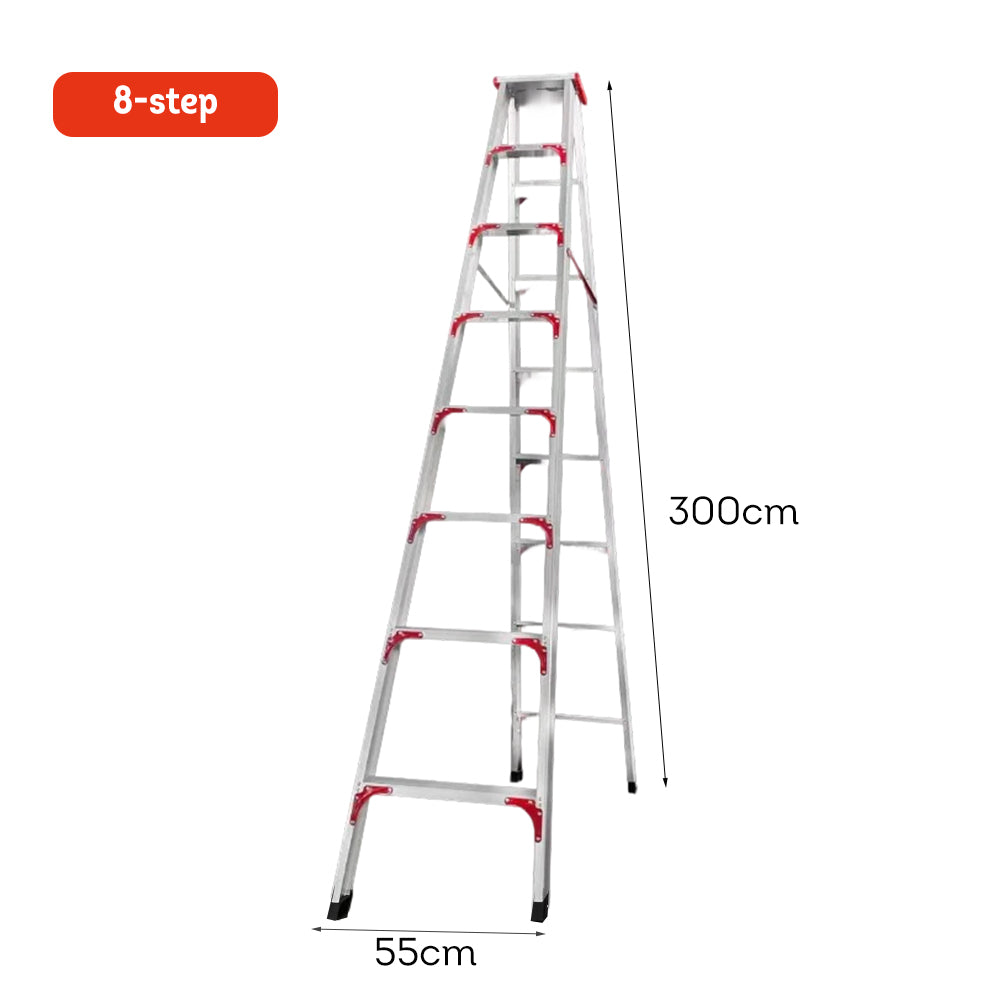 GROVIA L01 7/8-step Aluminum Alloy Ladder Warehouse Staircase/Household Stairs