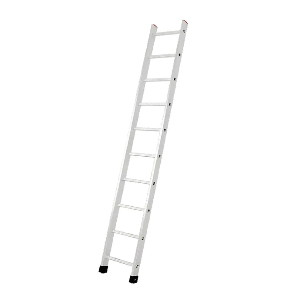 GROVIA 2.5m/3m/3.5m Aluminum Alloy Ladder - 9cm Slim Design, Triangular Support, Non-Slip Feet