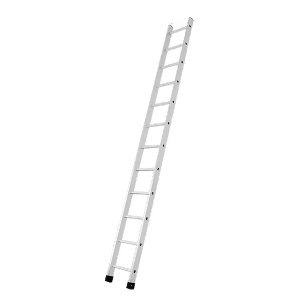 GROVIA 4m/5m/6m Aluminum Alloy Ladder - 9cm Slim Design, Triangular Support, Non-Slip Feet