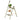 GROVIA LIVARA 3-Step Folding Ladder - Lightweight Aluminium, Space-Saving - Green