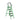 GROVIA 5/6 Step Lightweight Aluminum Alloy Ladder, Extra-Wide Pedals - Green