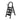 GROVIA 4/5/6 Step Carbon Alloy Steel Folding Ladder, Extra-Wide 27cm Pedals, Tool Tray, Anti-Slip Feet, Heavy-Duty Design - Black