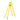 GROVIA 7/8/9-Step Carbon Steel Walking Ladder - Built-in Canvas Tool Bag, Stable Structure - Yellow