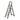 GROVIA 7/8/9 Step Carbon Steel Folding Ladder - 150kg Capacity, Foldable to 5cm, Anti-Slip Base - Black
