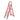 GROVIA 7/8/9 Step Carbon Steel Folding Ladder - 150kg Capacity, Foldable to 5cm, Anti-Slip Base - Red