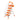 GROVIA 4/5/6 Step Carbon Steel Folding Handrail Ladder - Tool Tray, 26cm Wide Pedals, Foldable to 10cm, Anti-Slip Feet - Orange