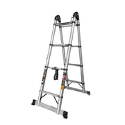GROVIA Stainless Steel Multi-Purpose Joint Ladder 4/5/8 Step - Anti-Slip Design, Foldable & Heavy-Duty Frame