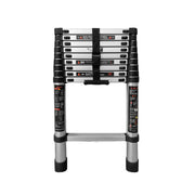 GROVIA Aluminium Telescopic Ladder 10/11 Step - Lightweight, Anti-Slip Base, Foldable & Space-Saving Design