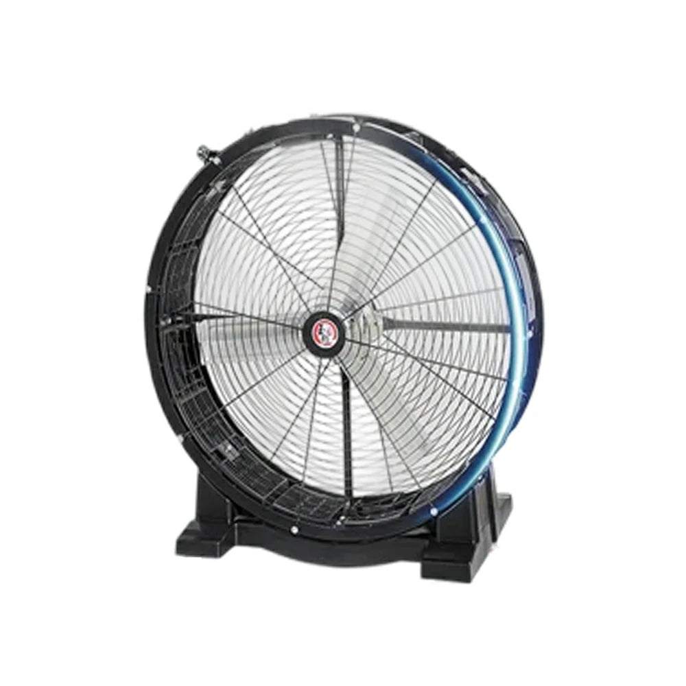 GROVIA Industrial Fan Fixed Type Powerful Air Circulator Full Copper Motor Metal Safety Grille Low Noise Design