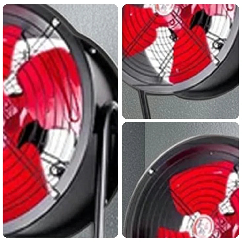 GROVIA Industrial Ventilation Fan Pedestal Type Adjustable Speed Full Copper Motor Waterproof Dustproof Low Noise Design