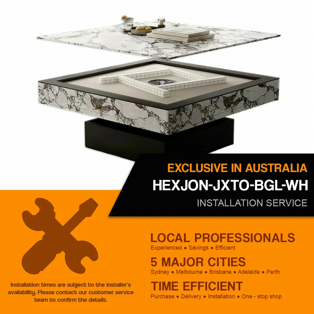 Installation Service For :  HEXJON-JXTO-BGL-WH