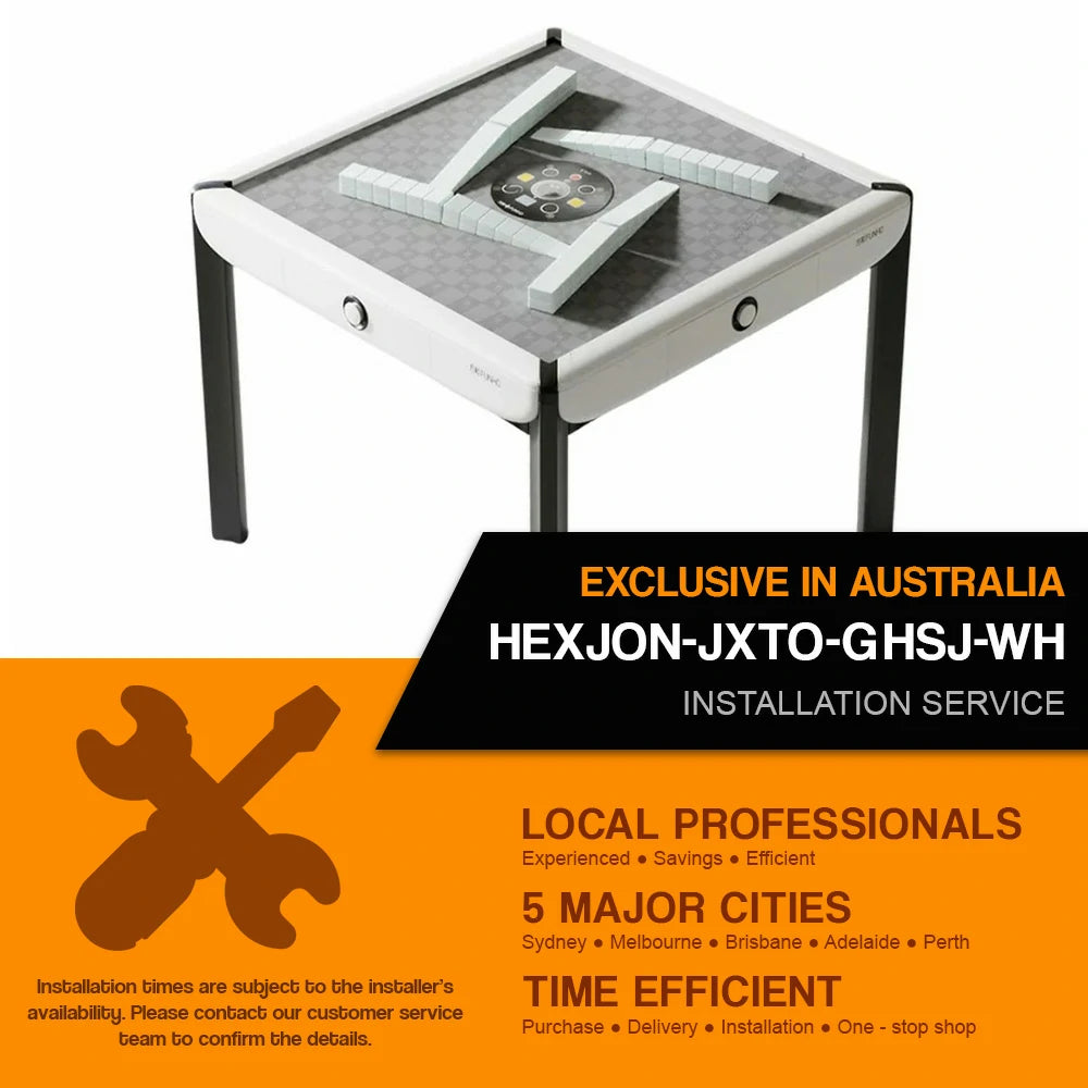 Installation Service For :  HEXJON-JXTO-GHSJ-WH