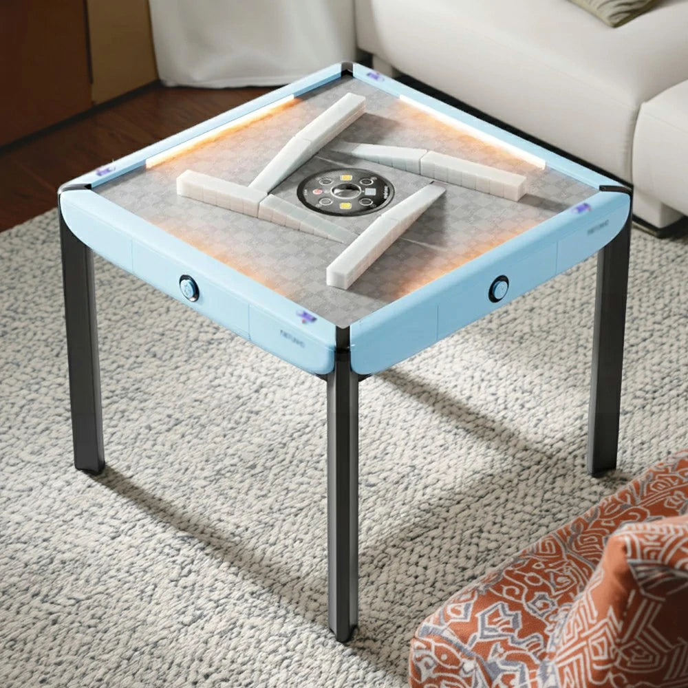 HEXJON 101cm Automatic Mahjong Table  W/ LED Light