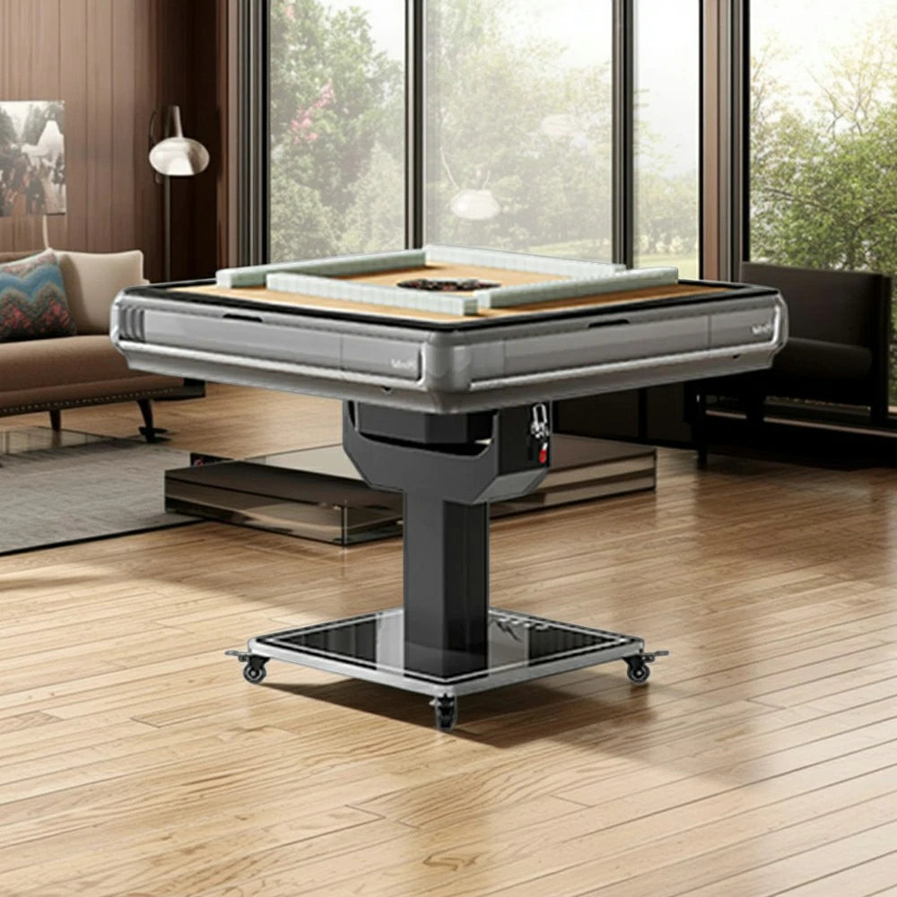 HEXJON 91cm Automatic Mahjong Table/Dining Table Foldable Design