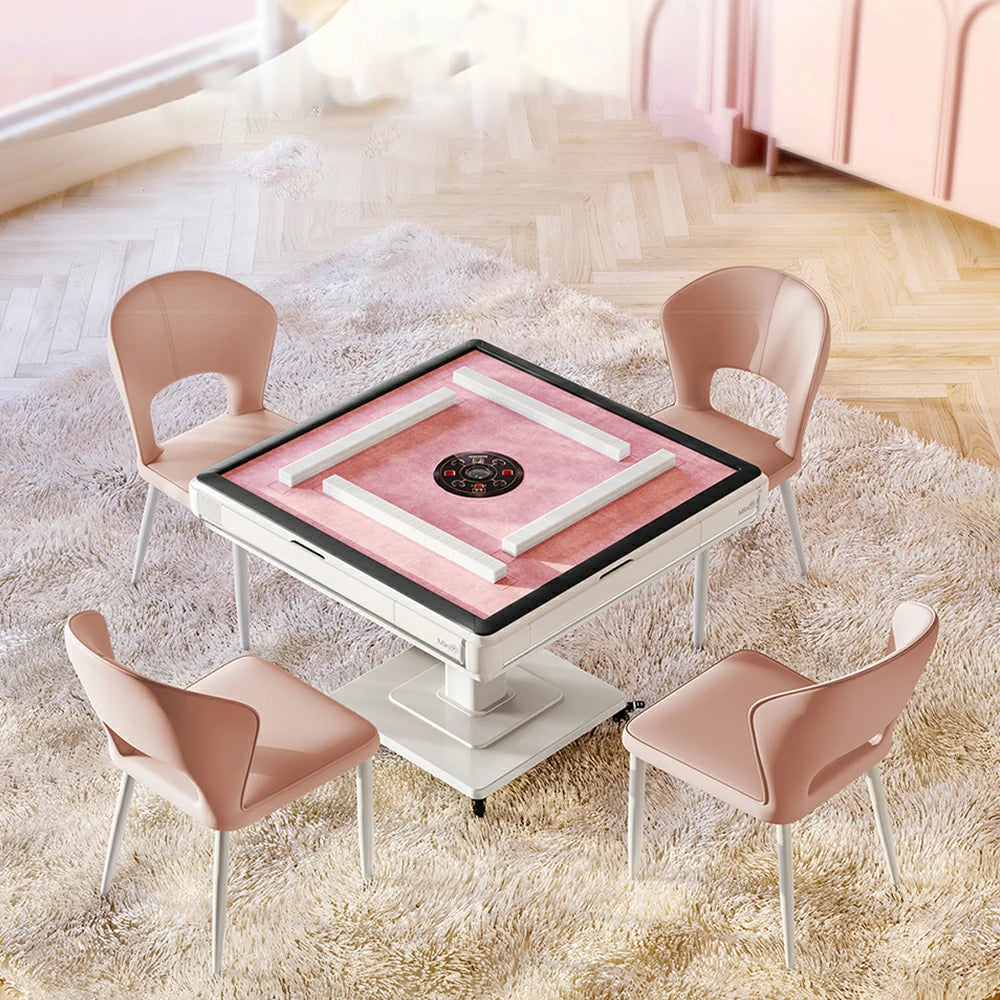 HEXJON 91cm Automatic Mahjong Table/Dining Table Foldable Design