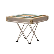 HEXJON 76.5 x 76.5 cm Foldable Automatic Mahjong Table with Oxford Cloth Travel Case, Portable Design, Durable Frame