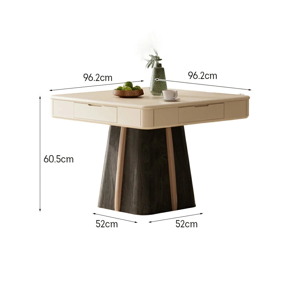 HEXJON 96.2cm Automatic Mahjong Table/Dining Table Low-frequency Noise Reduction