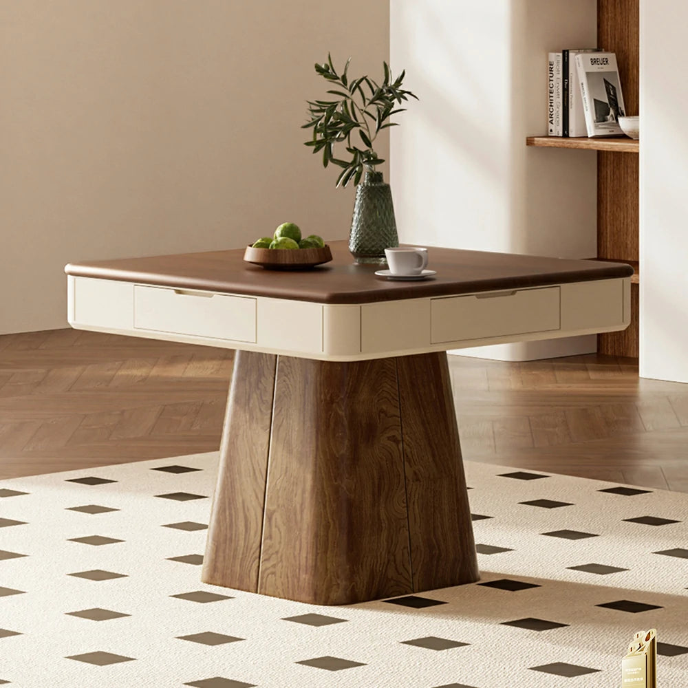 HEXJON 96.2cm Automatic Mahjong Table/Dining Table Low-frequency Noise Reduction