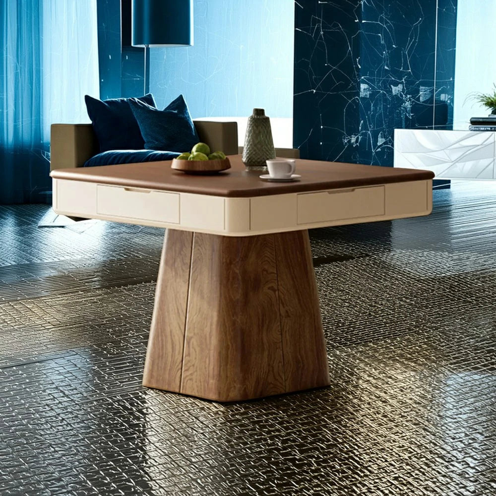 HEXJON 96.2cm Automatic Mahjong Table/Dining Table Low-frequency Noise Reduction